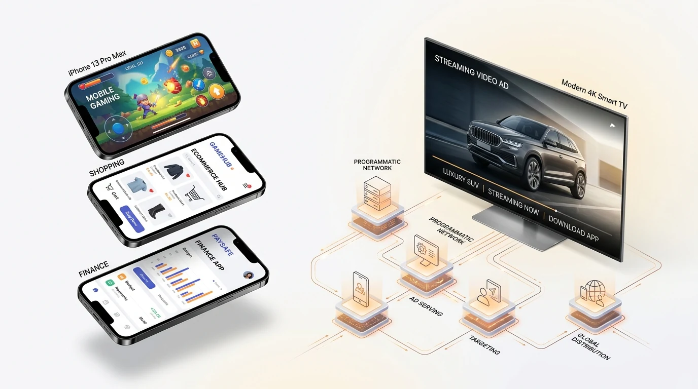 TappnGroww Unified Mobile Media Distribution Ecosystem — In-App, OEM, CTV, and Programmatic RTB